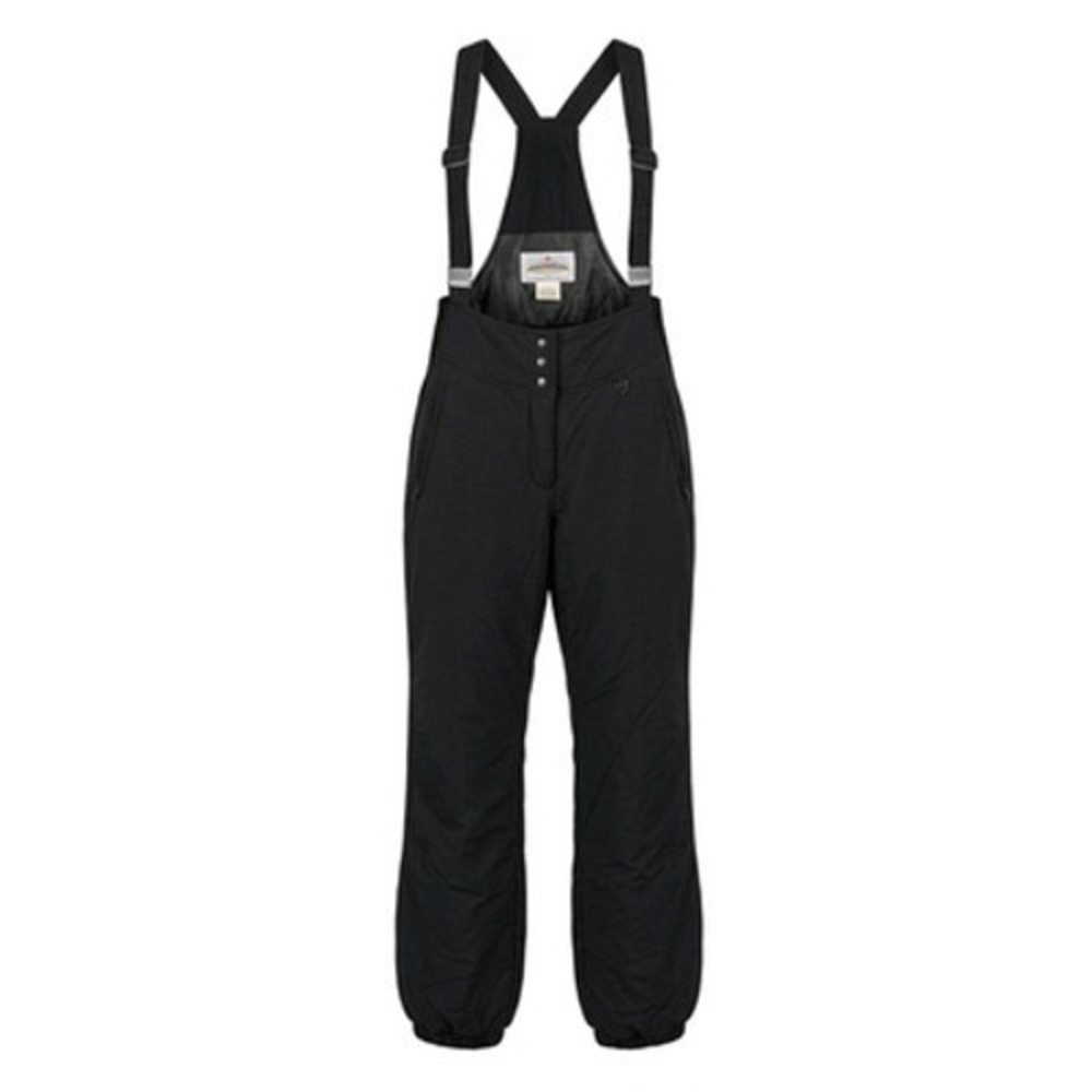 Obermeyer Snow Bib Pants Women 12 Black Insulated Ski Snowboard Winter